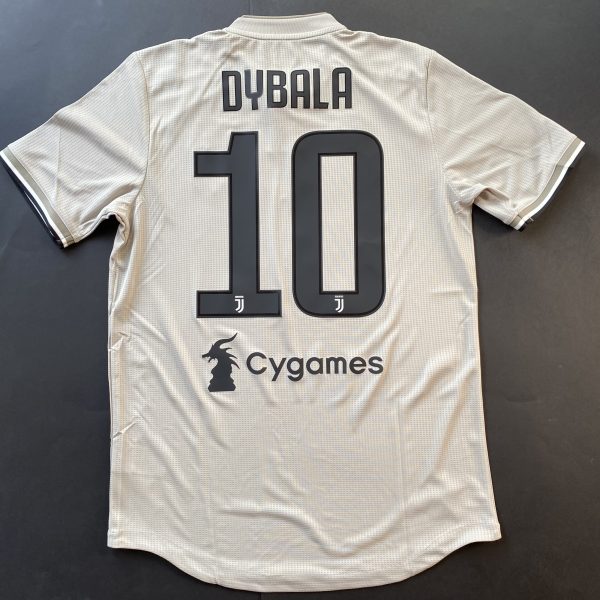 DYBALA JUVENTUS AWAY 2018-2019 match issued SERIE A vs Bologna