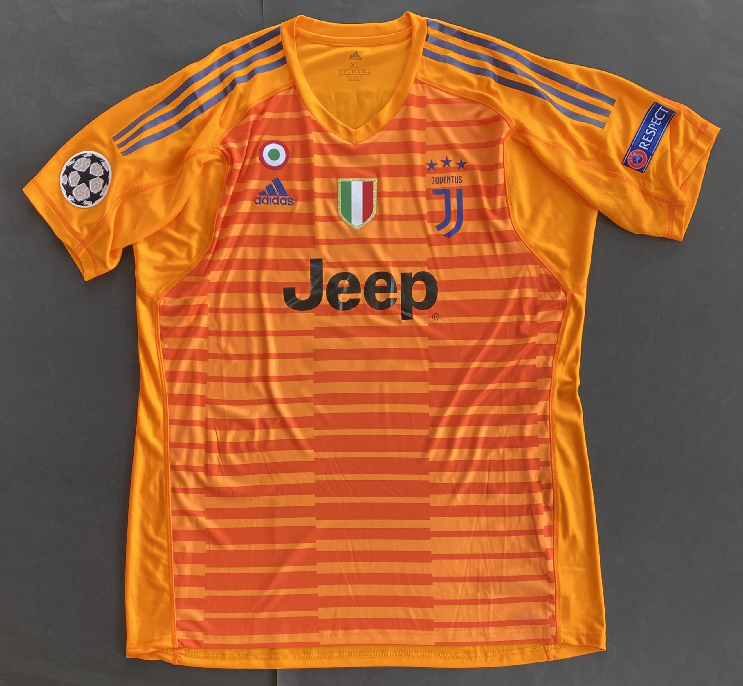SZCZESNY JUVENTUS GK2 2018-2019 match issued CHAMPIONS LEAGUE - immagine 2