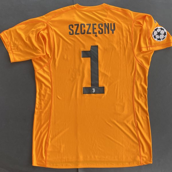 SZCZESNY JUVENTUS GK2 2018-2019 match issued CHAMPIONS LEAGUE