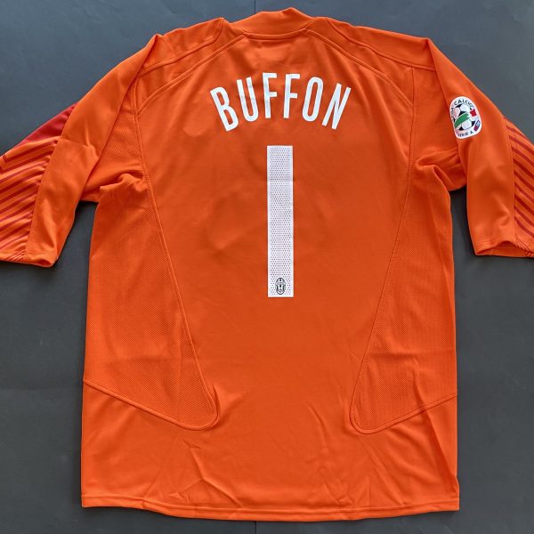 BUFFON JUVENTUS HOME/AWAY 2005-2006 match issued LEGA CALCIO SERIE A
