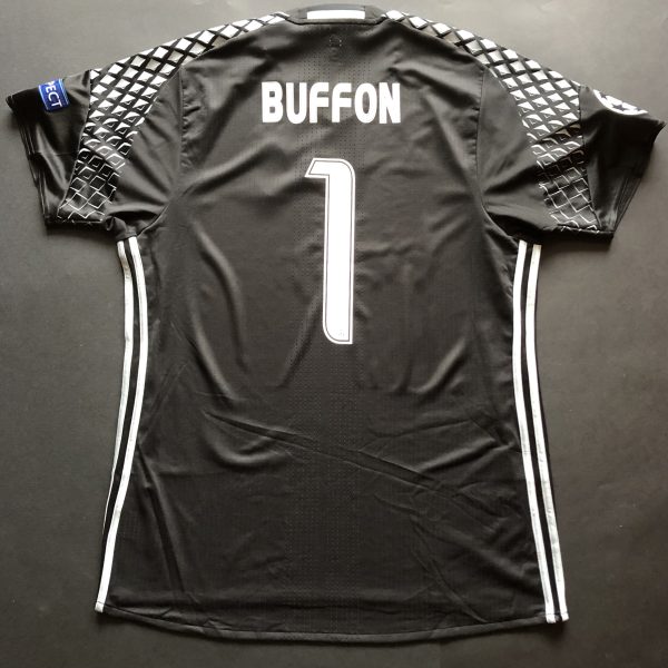 BUFFON JUVENTUS HOME match issued CHAMPIONS LEAGUE 2016-2017