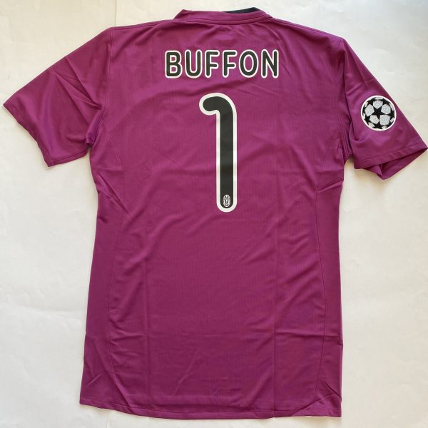 BUFFON JUVENTUS GK 2008-2009 match issued CHAMPIONS LEAGUE vs CHELSEA