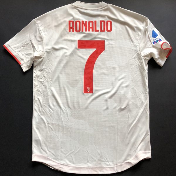 RONALDO JUVENTUS AWAY 2019-2020 match issued SERIE A vs ROMA