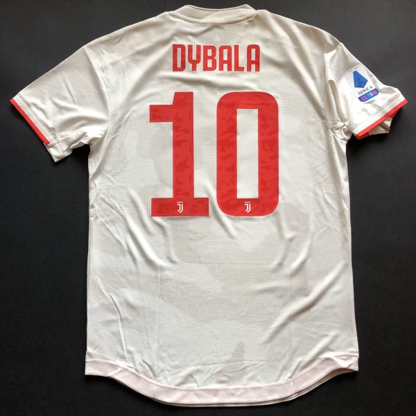 DYBALA JUVENTUS AWAY 2019-2020 match issued SERIE A vs LECCE